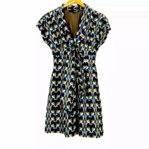 LOVE MOSCHINO Fit & Flare Print Dress